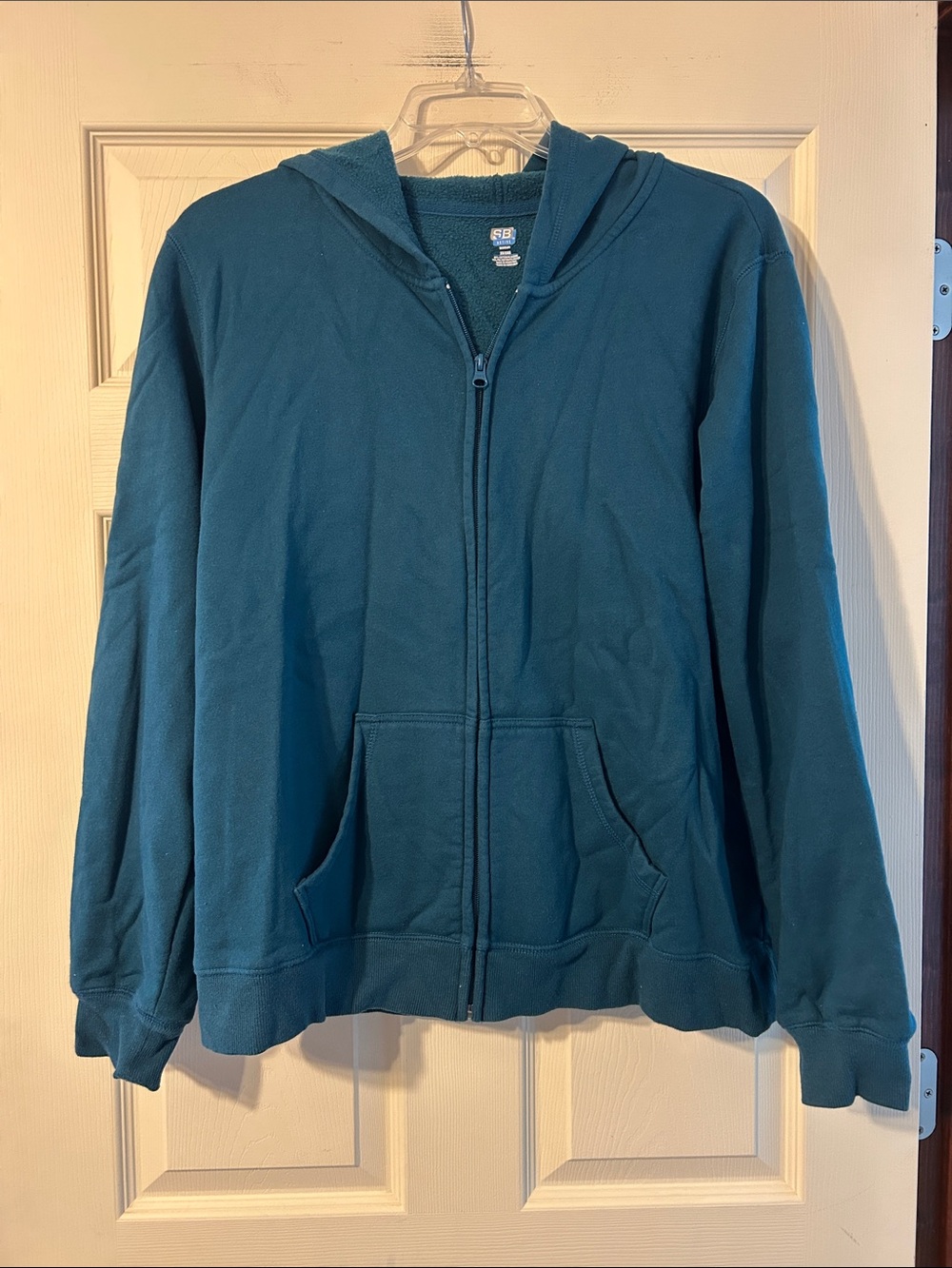 SJB Active Dark Teal Zip Up Hoodie 2X